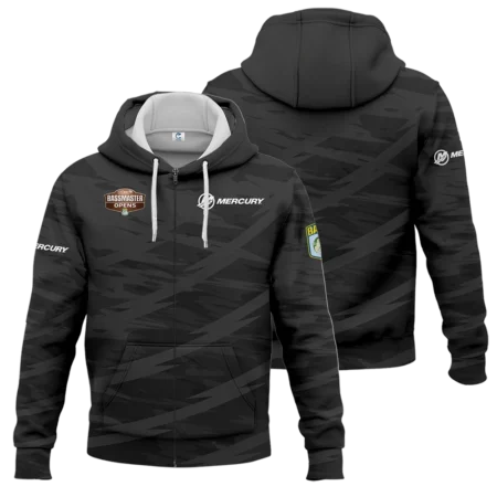 Zipper Hoodie Fishing Tournaments Sport Classic Hoodie Mercury Bassmaster Opens Tournament Hoodie