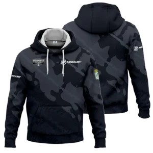 Zipper Hoodie Fishing Tournaments Sport Classic Hoodie Mercury Bassmaster Elite Tournament Hoodie