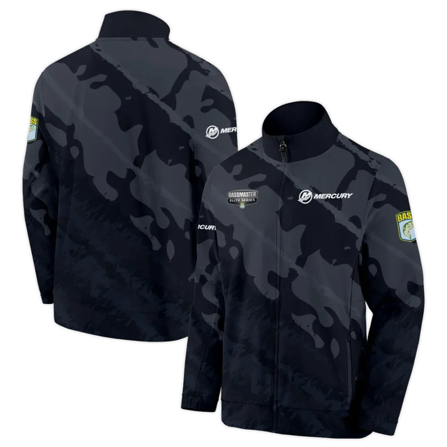 Fishing Tournaments Sport Classic Jacket Mercury Bassmaster Elite Tournament Stand Collar Jacket