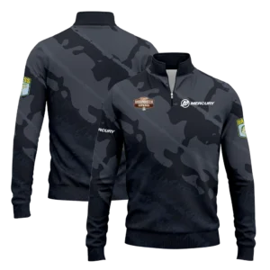 Fishing Tournaments Sport Classic Jacket Mercury Bassmaster Opens Tournament Stand Collar Jacket