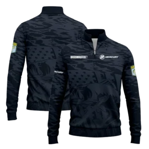 Fishing Tournaments Sport Classic Jacket Mercury Bassmasters Tournament Stand Collar Jacket