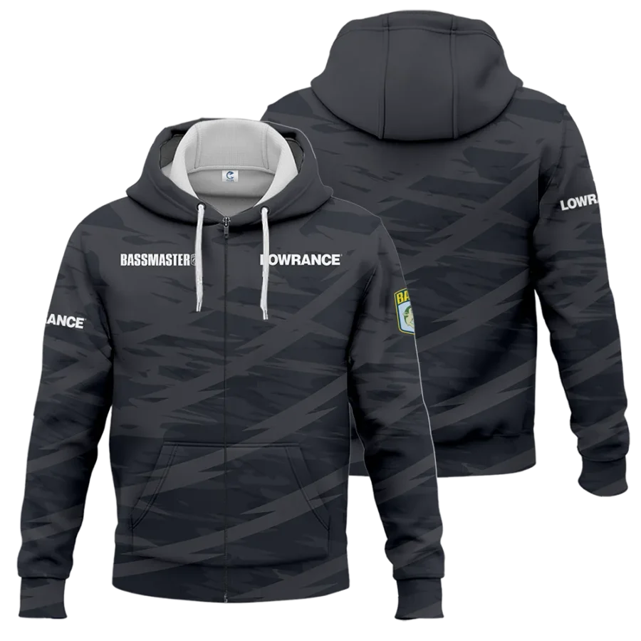 Zipper Hoodie Fishing Tournaments Sport Classic Hoodie Lowrance Bassmasters Tournament Hoodie