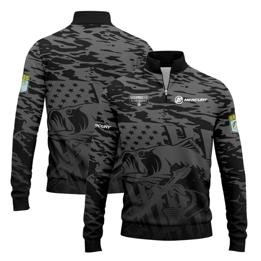 Fishing Tournaments Sport Classic Jacket Mercury Bassmaster Elite Tournament Quarter-Zip Jacket