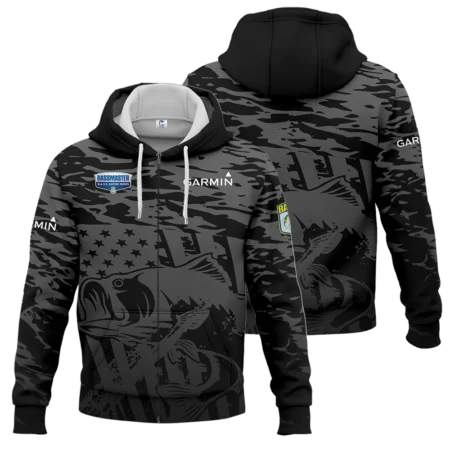 Zipper Hoodie Fishing Tournaments Sport Classic Hoodie Garmin B.A.S.S. Nation Tournament Hoodie