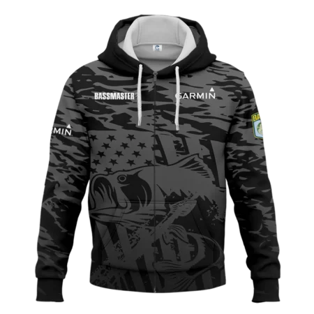 Zipper Hoodie Fishing Tournaments Sport Classic Hoodie Garmin Bassmasters Tournament Hoodie