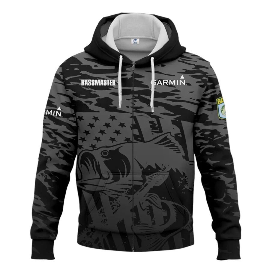 Zipper Hoodie Fishing Tournaments Sport Classic Hoodie Garmin Bassmasters Tournament Hoodie