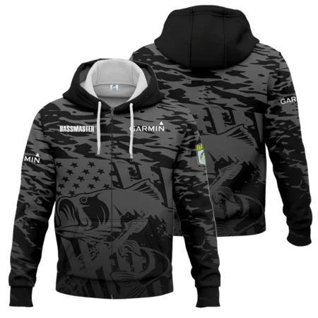 Zipper Hoodie Fishing Tournaments Sport Classic Hoodie Garmin Bassmasters Tournament Hoodie