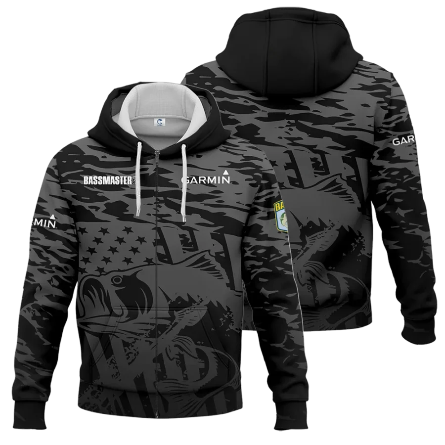 Zipper Hoodie Fishing Tournaments Sport Classic Hoodie Garmin Bassmasters Tournament Hoodie