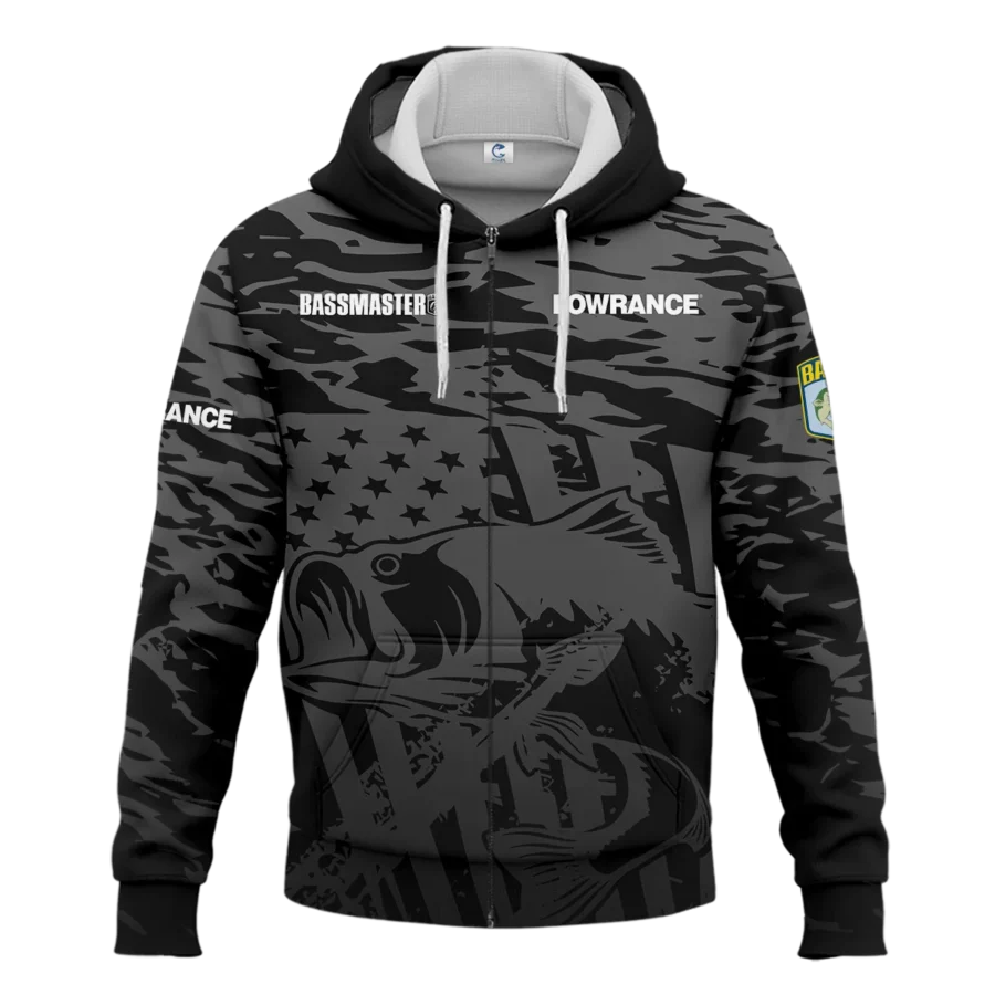 Zipper Hoodie Fishing Tournaments Sport Classic Hoodie Lowrance Bassmasters Tournament Hoodie