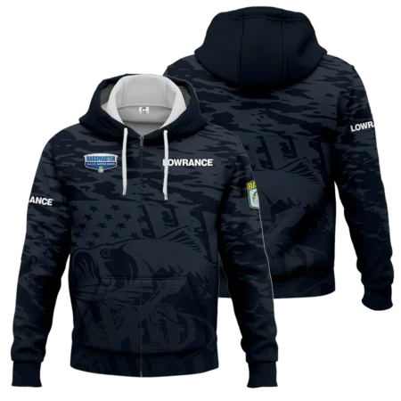 Zipper Hoodie Fishing Tournaments Sport Classic Hoodie Lowrance B.A.S.S. Nation Tournament Hoodie