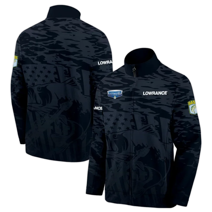 Fishing Tournaments Sport Classic Jacket Lowrance B.A.S.S. Nation Tournament Stand Collar Jacket