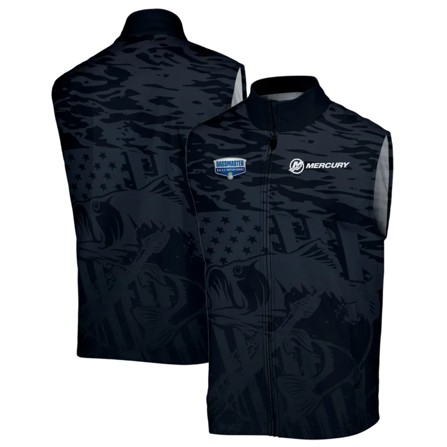 Fishing Tournaments Sport Classic Jacket Mercury B.A.S.S. Nation Tournament Sleeveless Jacket