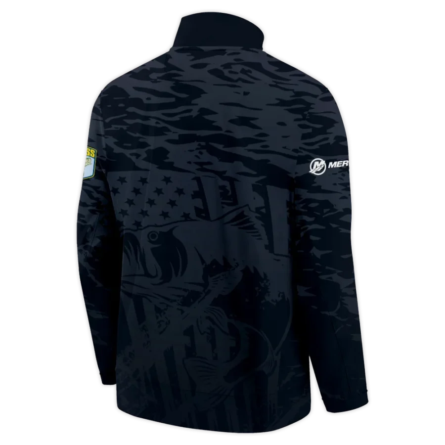 Fishing Tournaments Sport Classic Jacket Mercury B.A.S.S. Nation Tournament Stand Collar Jacket