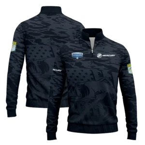 Fishing Tournaments Sport Classic Jacket Mercury B.A.S.S. Nation Tournament Stand Collar Jacket