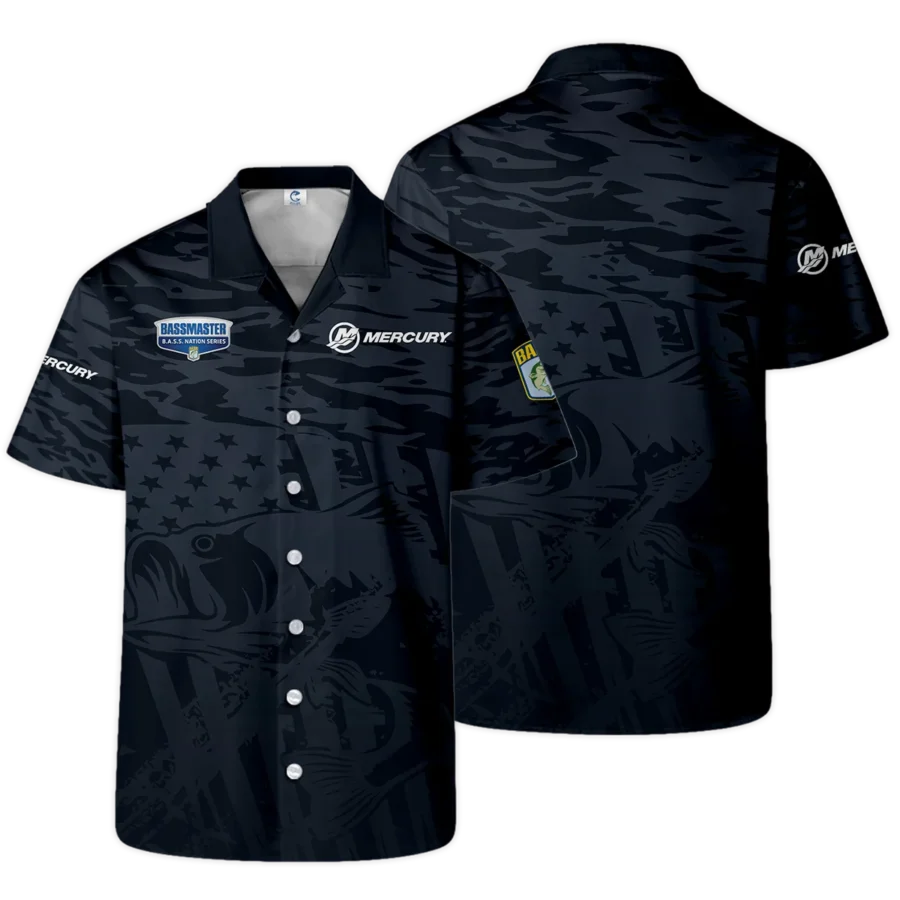 Fishing Tournaments Sport Classic Hawaiian Shirt Mercury B.A.S.S. Nation Tournament Hawaiian Shirt