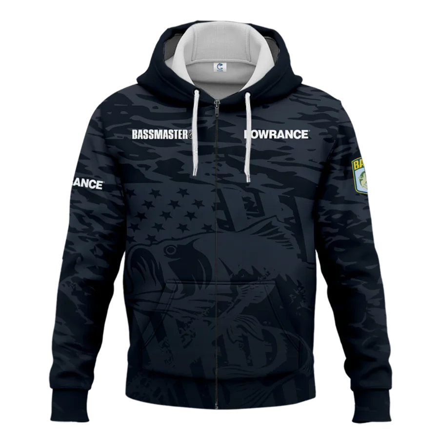 Zipper Hoodie Fishing Tournaments Sport Classic Hoodie Lowrance Bassmasters Tournament Hoodie