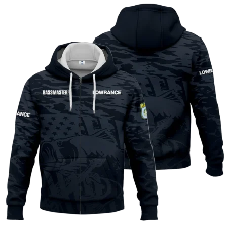 Zipper Hoodie Fishing Tournaments Sport Classic Hoodie Lowrance Bassmasters Tournament Hoodie