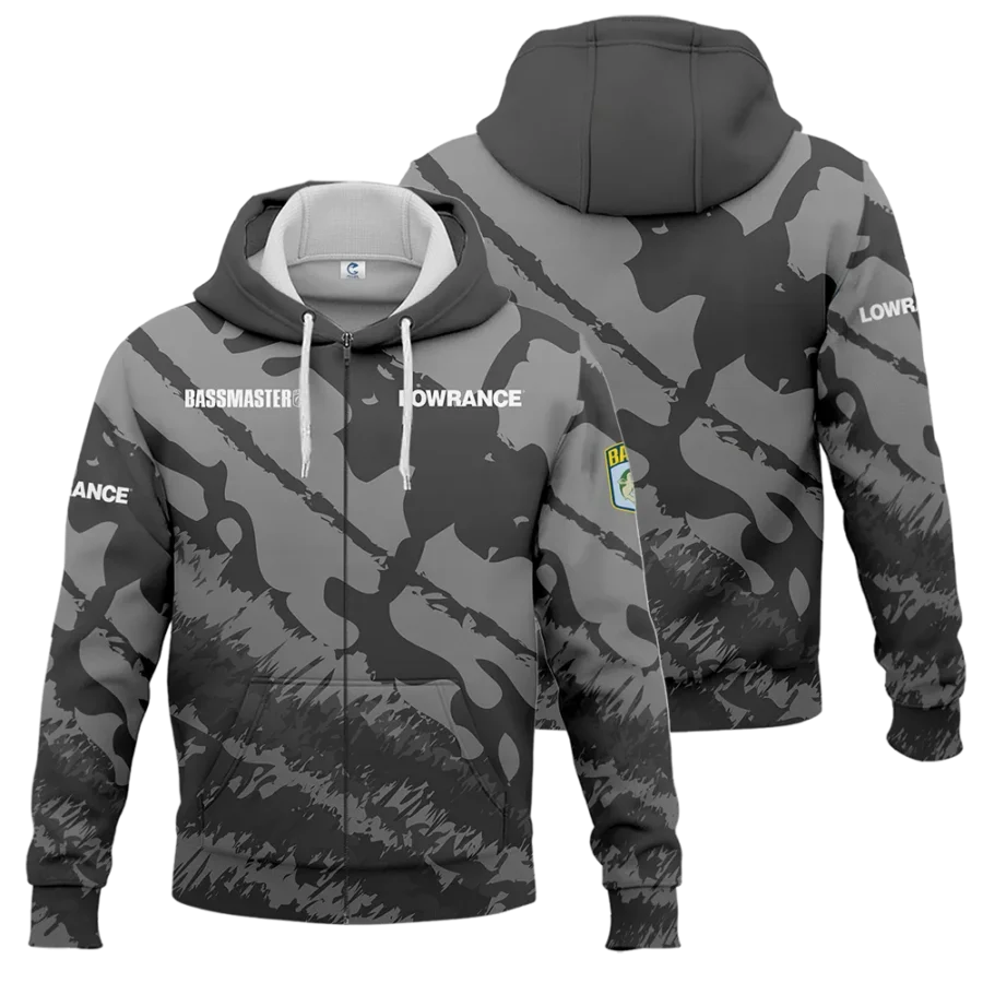 Zipper Hoodie Fishing Tournaments Sport Classic Hoodie Lowrance Bassmasters Tournament Hoodie