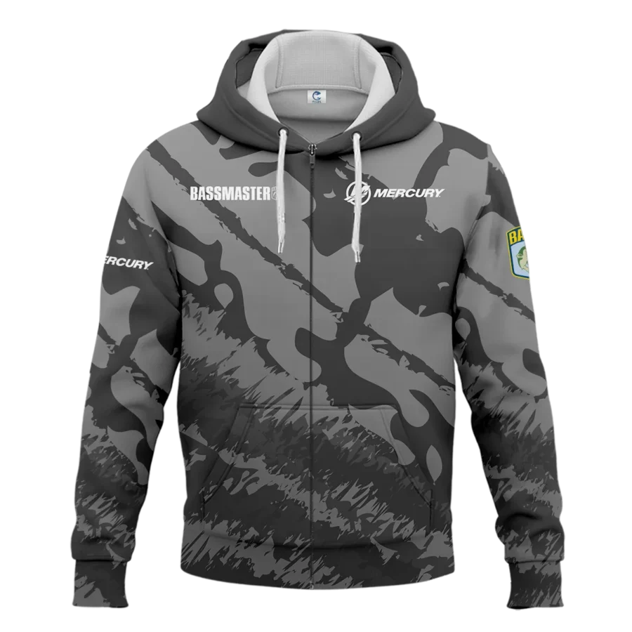 Zipper Hoodie Fishing Tournaments Sport Classic Hoodie Mercury Bassmasters Tournament Hoodie