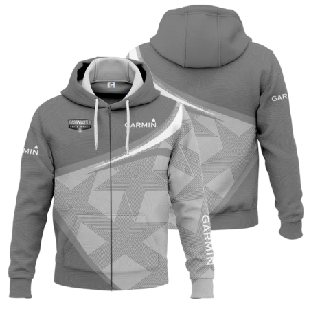 Zipper Hoodie Fishing Tournaments Sport Classic Hoodie Garmin Bassmaster Elite Tournament Hoodie