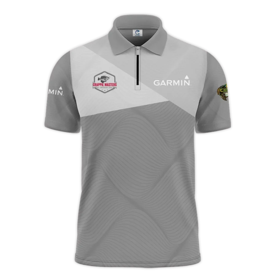 Zipper Polo Fishing Tournaments Sport Classic Polo Shirt Garmin Crappie Master Tournament Polo Shirt