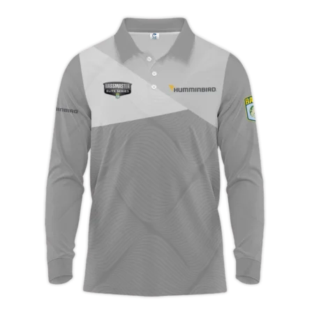 Long Polo Fishing Tournaments Sport Classic Polo Shirt Humminbird Bassmaster Elite Tournament Polo Shirt