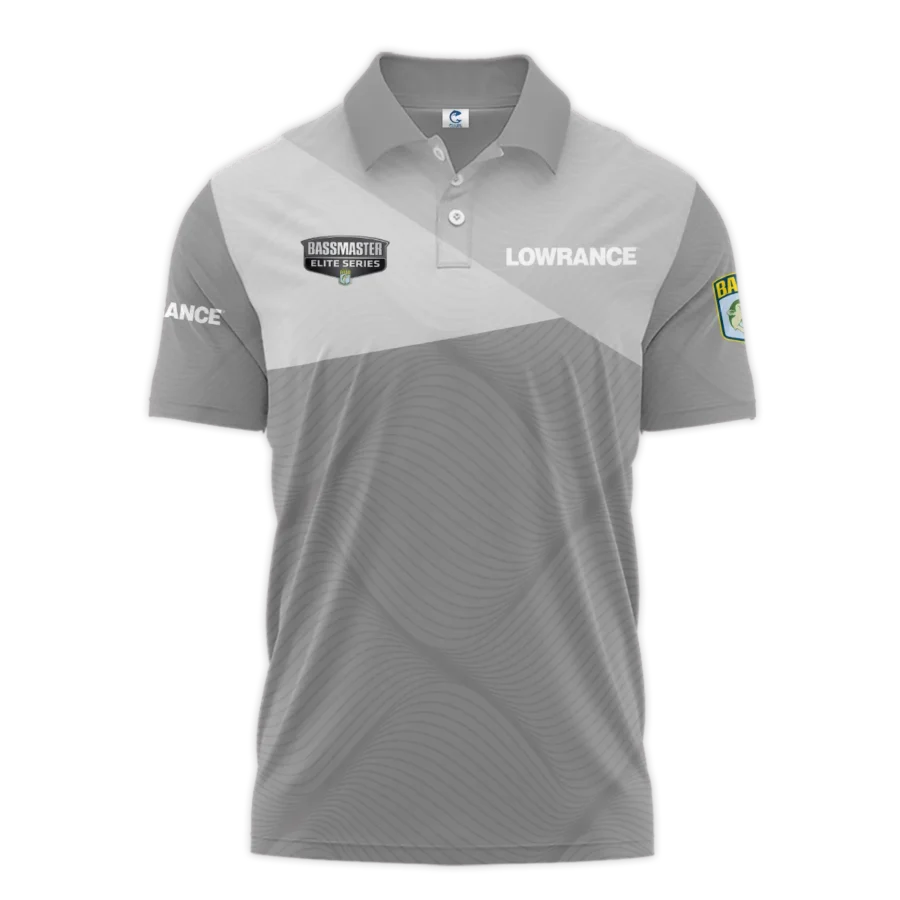 Short Polo Fishing Tournaments Sport Classic Polo Shirt Lowrance Bassmaster Elite Tournament Polo Shirt