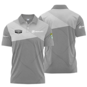 Long Polo Fishing Tournaments Sport Classic Polo Shirt Mercury Bassmaster Elite Tournament Polo Shirt