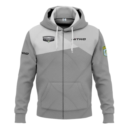 Zipper Hoodie Fishing Tournaments Sport Classic Hoodie Nitro Bassmaster Elite Tournament Hoodie