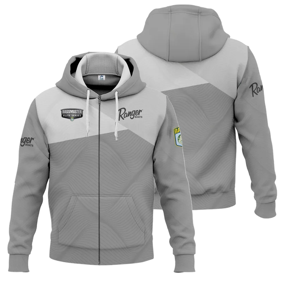 Zipper Hoodie Fishing Tournaments Sport Classic Hoodie Ranger Bassmaster Elite Tournament Hoodie