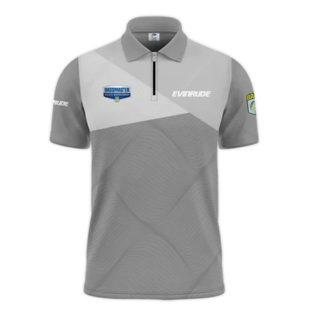 Zipper Polo Fishing Tournaments Sport Classic Polo Shirt Evinrude B.A.S.S. Nation Tournament Polo Shirt