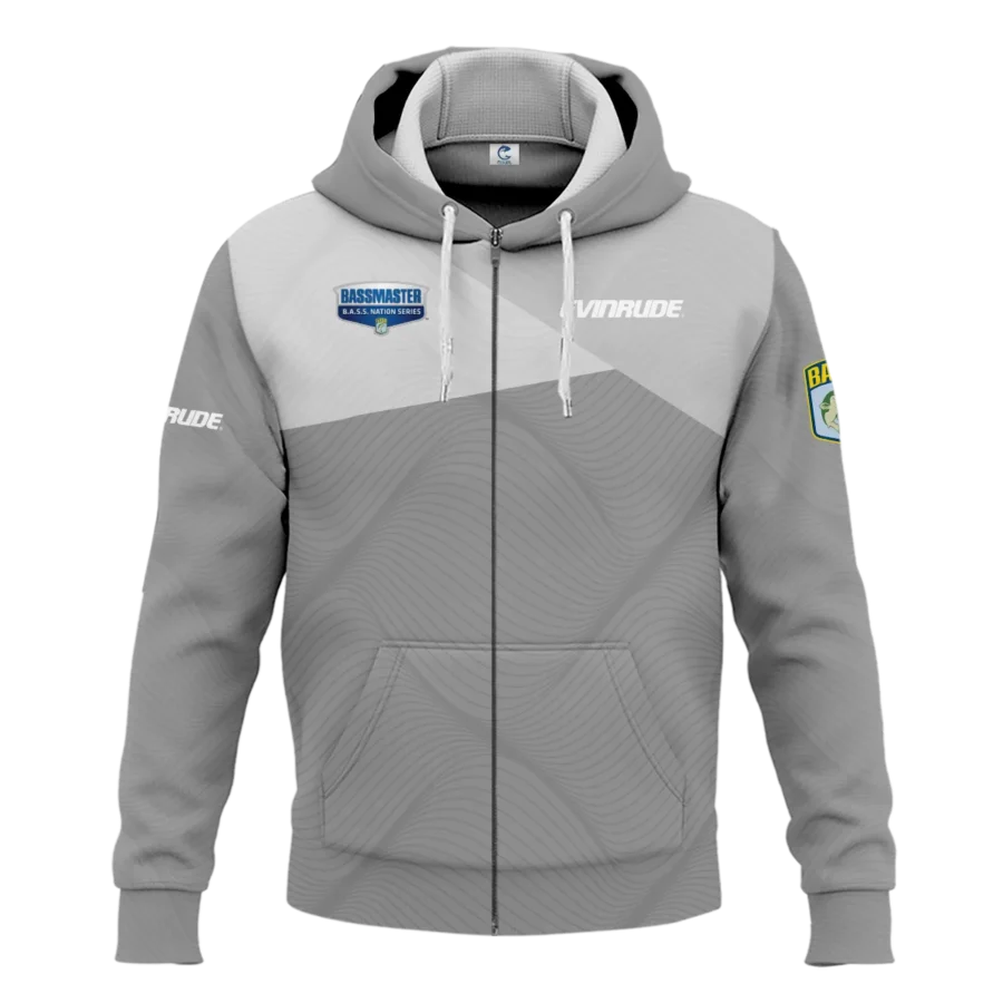 Zipper Hoodie Fishing Tournaments Sport Classic Hoodie Evinrude B.A.S.S. Nation Tournament Hoodie