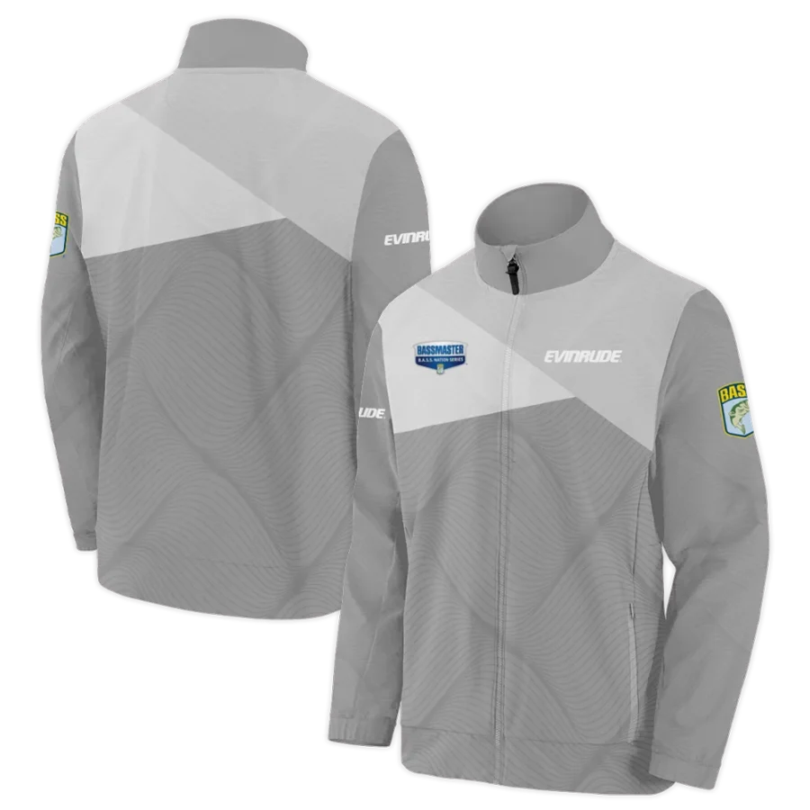 Fishing Tournaments Sport Classic Jacket Evinrude B.A.S.S. Nation Tournament Stand Collar Jacket