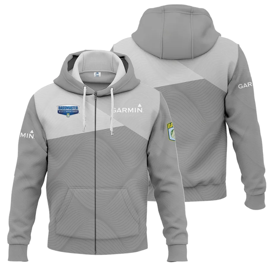 Zipper Hoodie Fishing Tournaments Sport Classic Hoodie Garmin B.A.S.S. Nation Tournament Hoodie