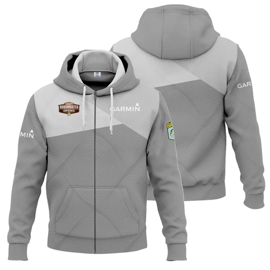 Zipper Hoodie Fishing Tournaments Sport Classic Hoodie Garmin Bassmaster Opens Tournament Hoodie