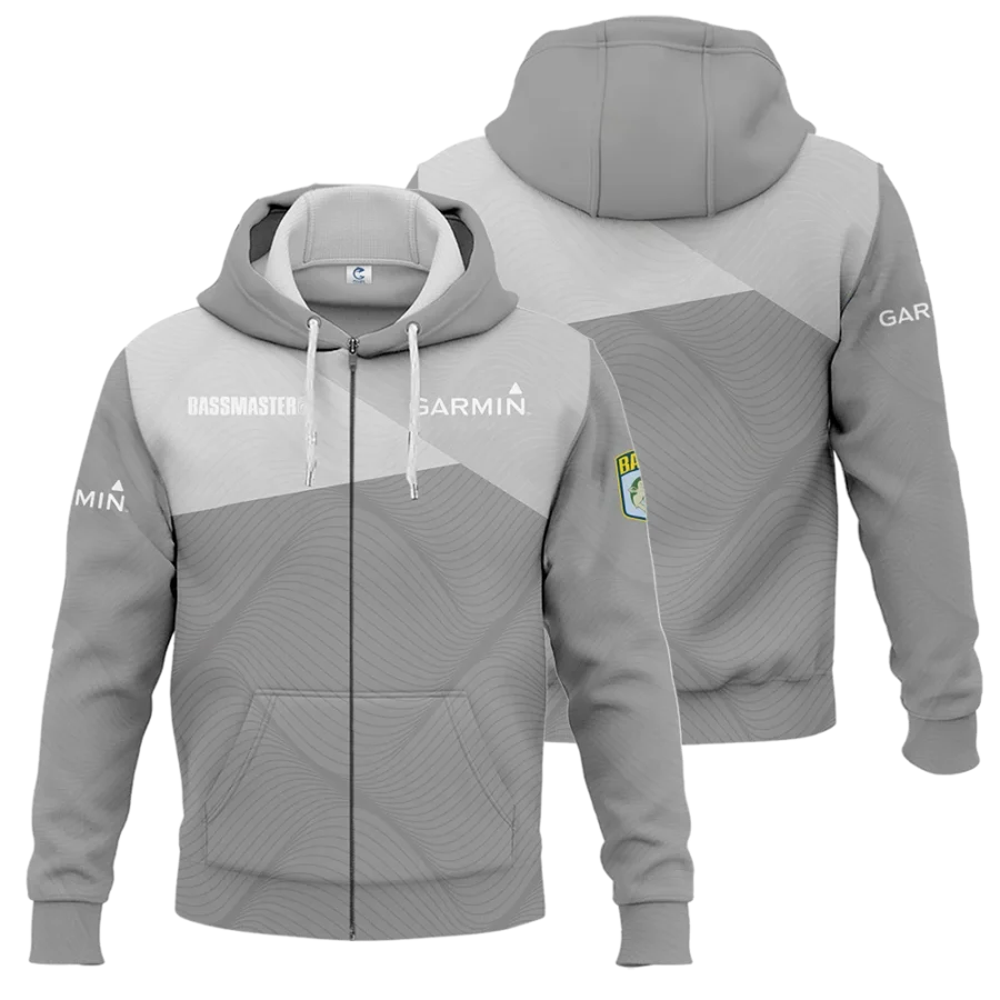 Zipper Hoodie Fishing Tournaments Sport Classic Hoodie Garmin Bassmasters Tournament Hoodie