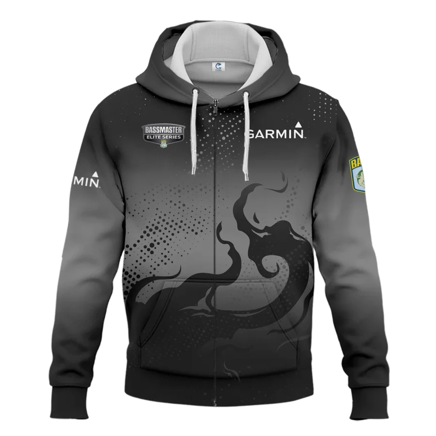 Zipper Hoodie Fishing Tournaments Sport Classic Hoodie Garmin Bassmaster Elite Tournament Hoodie