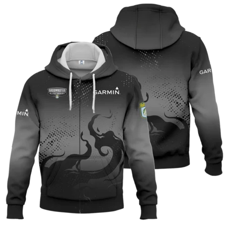 Zipper Hoodie Fishing Tournaments Sport Classic Hoodie Garmin Bassmaster Elite Tournament Hoodie