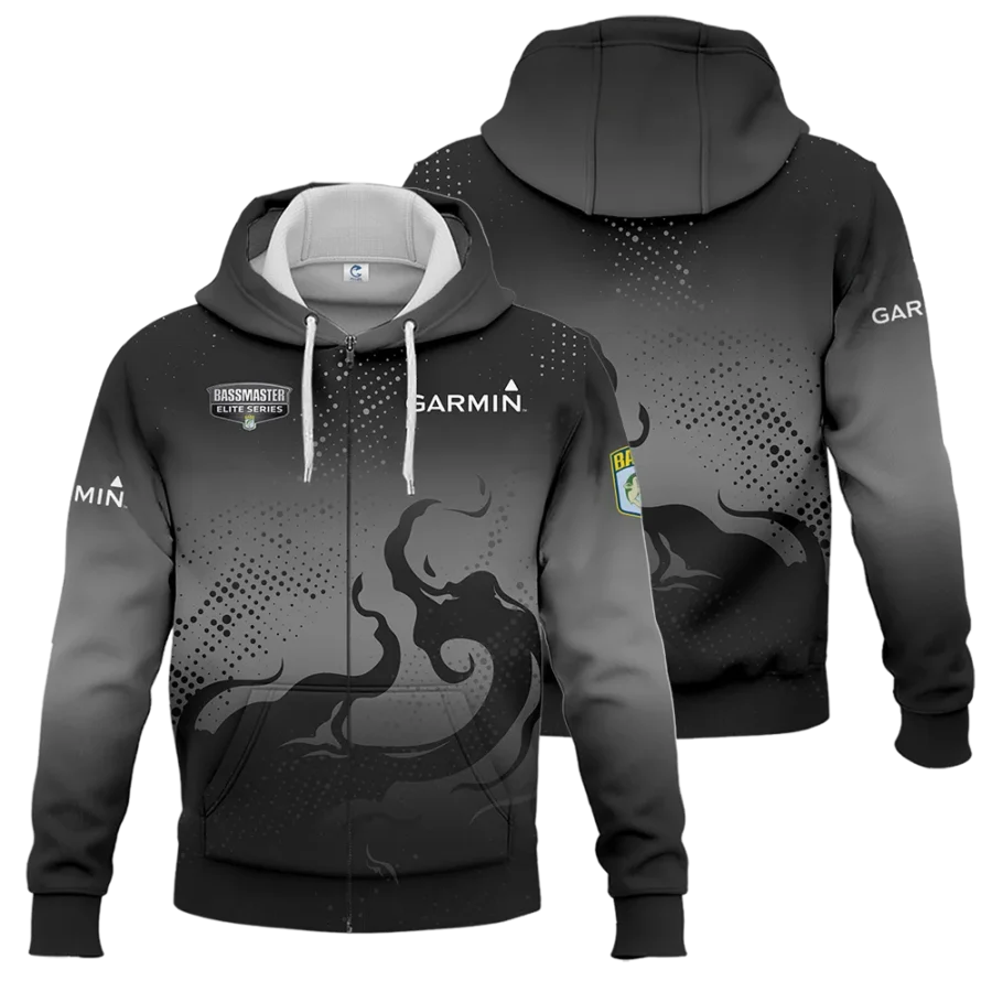 Zipper Hoodie Fishing Tournaments Sport Classic Hoodie Garmin Bassmaster Elite Tournament Hoodie