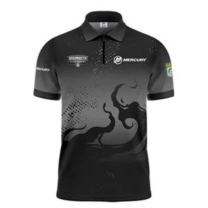 Long Polo Fishing Tournaments Sport Classic Polo Shirt Mercury Bassmaster Elite Tournament Polo Shirt