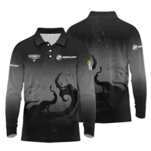 Short Polo Fishing Tournaments Sport Classic Polo Shirt Mercury Bassmaster Elite Tournament Polo Shirt