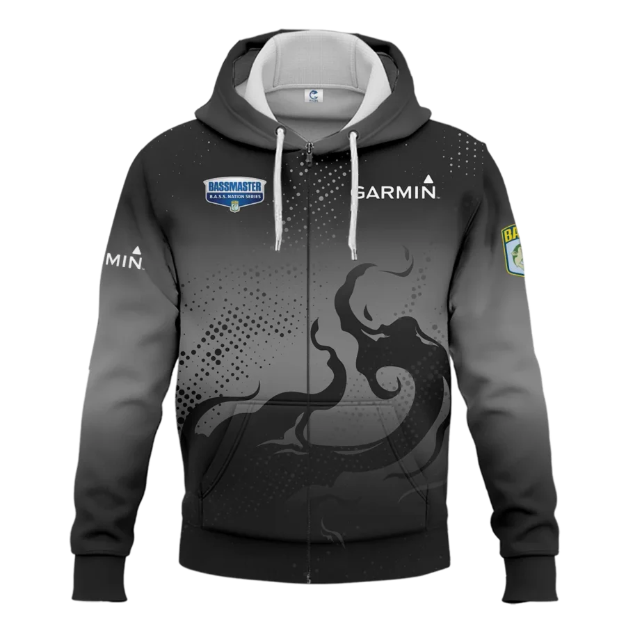 Zipper Hoodie Fishing Tournaments Sport Classic Hoodie Garmin B.A.S.S. Nation Tournament Hoodie