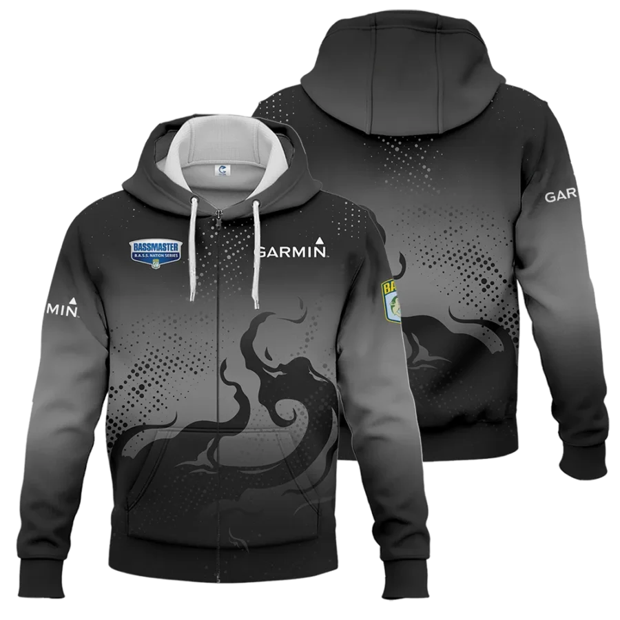 Zipper Hoodie Fishing Tournaments Sport Classic Hoodie Garmin B.A.S.S. Nation Tournament Hoodie