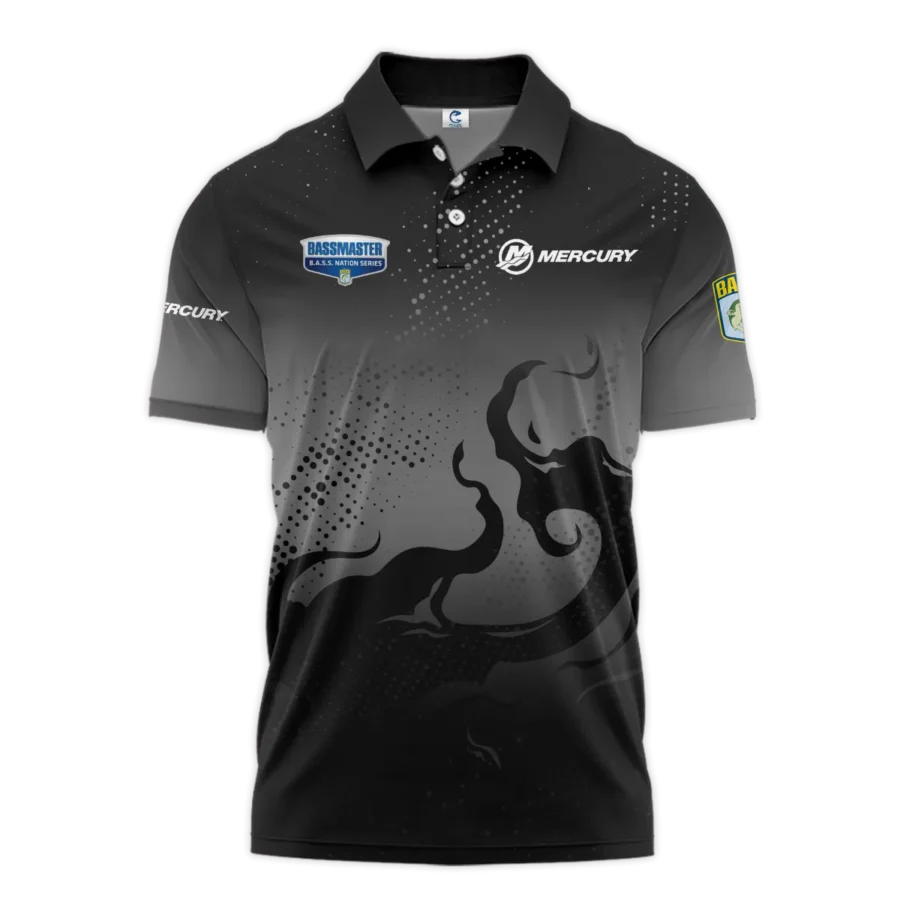 Short Polo Fishing Tournaments Sport Classic Polo Shirt Mercury B.A.S.S. Nation Tournament Polo Shirt