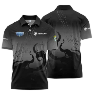 Long Polo Fishing Tournaments Sport Classic Polo Shirt Mercury B.A.S.S. Nation Tournament Polo Shirt