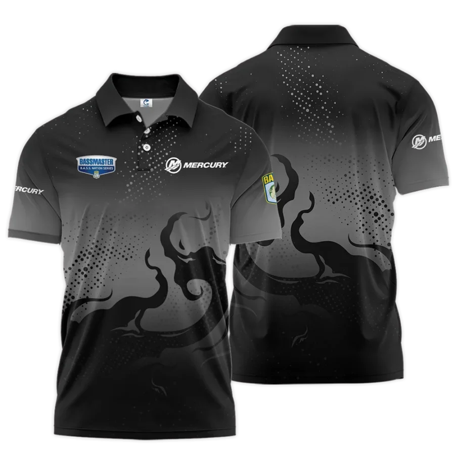 Short Polo Fishing Tournaments Sport Classic Polo Shirt Mercury B.A.S.S. Nation Tournament Polo Shirt