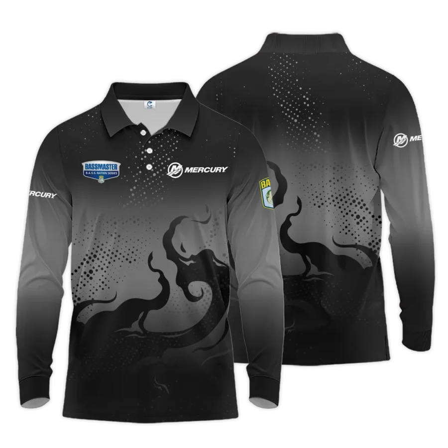 Long Polo Fishing Tournaments Sport Classic Polo Shirt Mercury B.A.S.S. Nation Tournament Polo Shirt