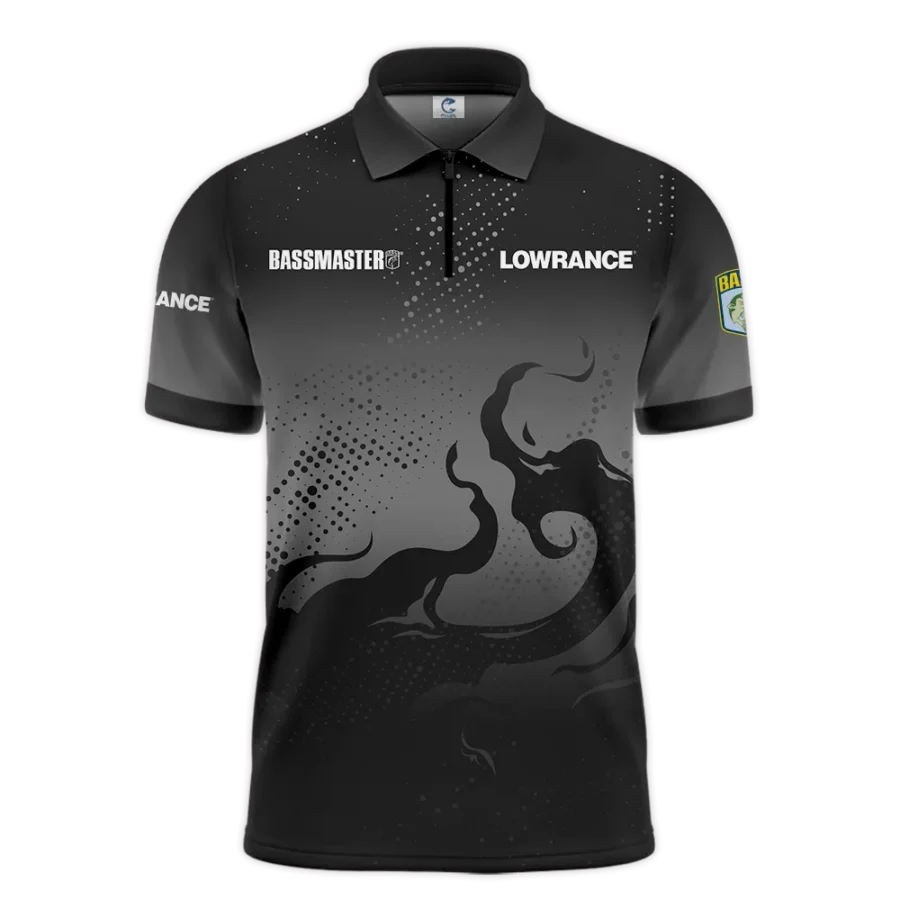 Zipper Polo Fishing Tournaments Sport Classic Polo Shirt Lowrance Bassmasters Tournament Polo Shirt