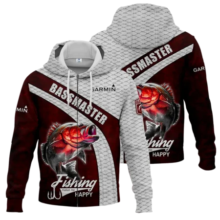 Zipper Hoodie Fishing Tournaments Sport Classic Hoodie Garmin Bassmasters Tournament Hoodie