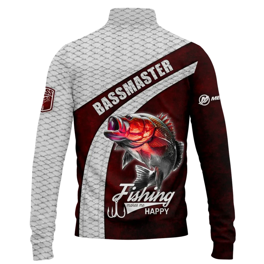 Fishing Tournaments Sport Classic Jacket Mercury Bassmasters Tournament Quarter-Zip Jacket